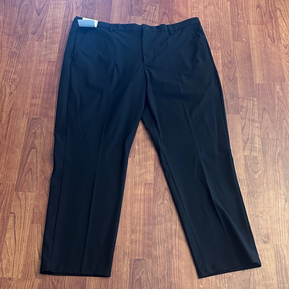 Chaps Black Slim Fit Golf Pants 40x30